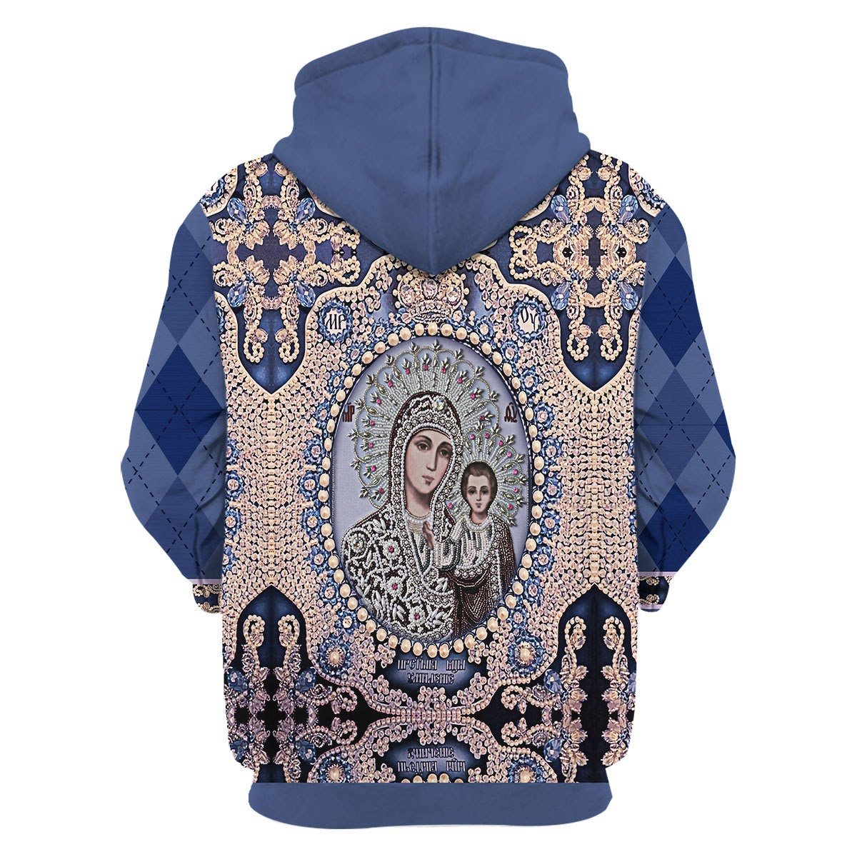 Customspig Tops Pullover Sweatshirt Maria Russian Orthodox 3D Apparel