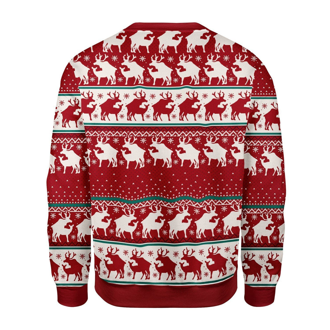 Gearhomies Christmas Unisex Sweater Reindeer 3D Apparel
