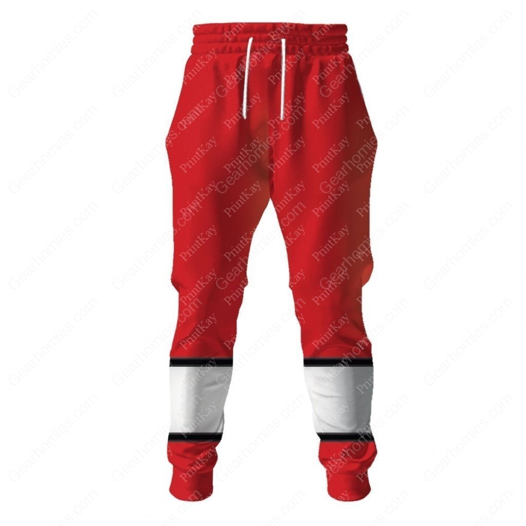 Red Pr Time Force Sweatpants / S Qm175