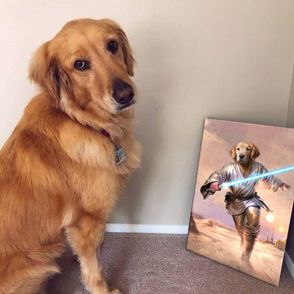 Customized Pet Canvas - Luke Skywalker