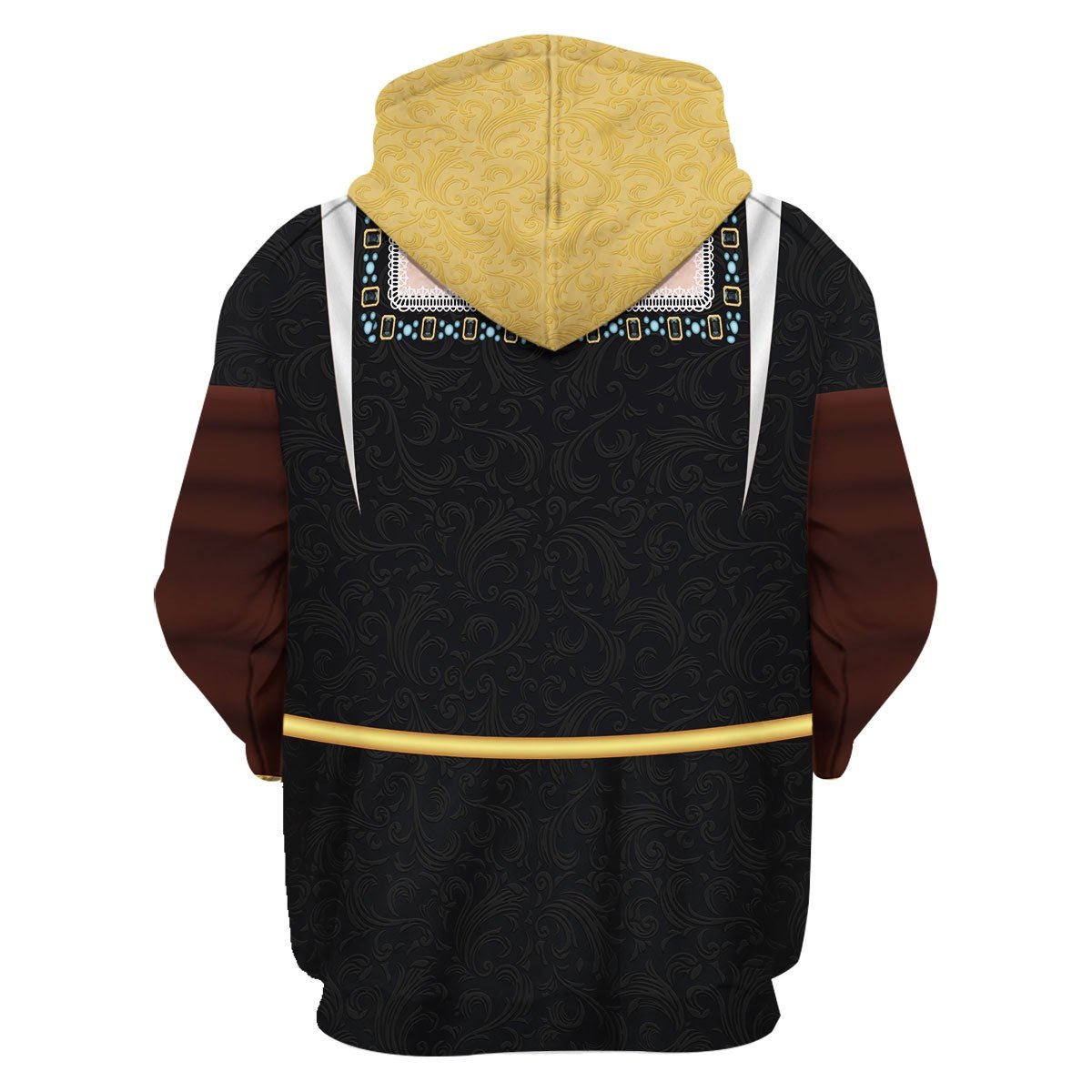 Catherine of Aragon Queen of England Fleece Zip Hoodie