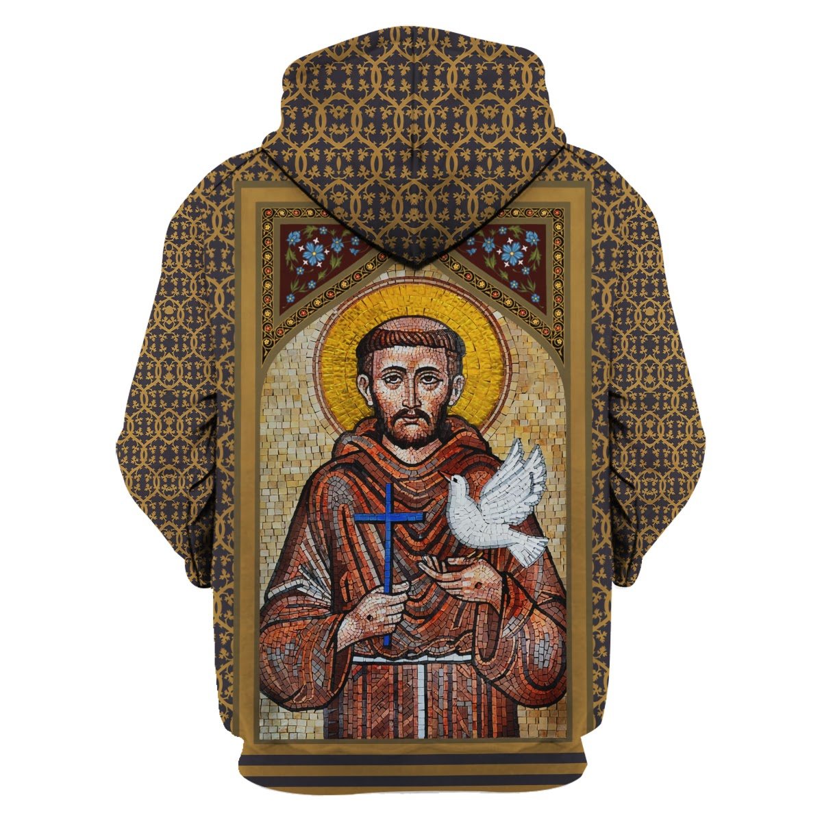 Customspig Tops Pullover Sweatshirt St.Francis of Assisi 3D Apparel