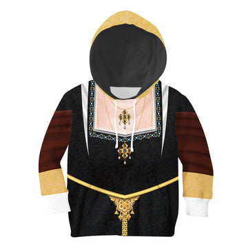 Catherine Of Aragon Queen England Kid Hoodie / S Qm676