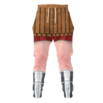 Roman Empire Soldier Armor Sweatpants