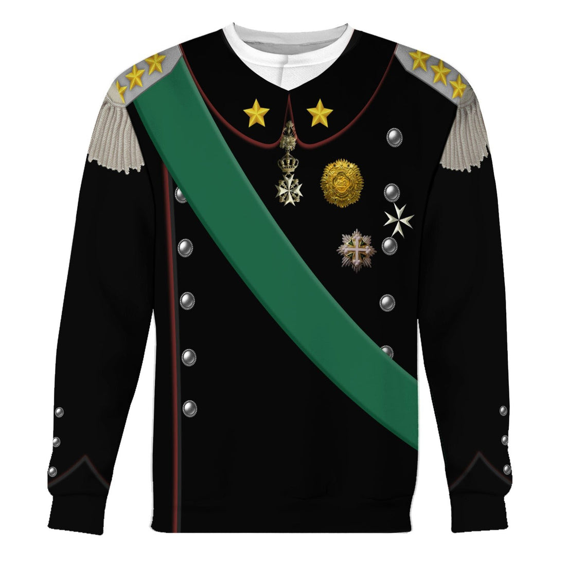 Victor Emmanuel Iii King Of Italy Hoodie / S Vn368