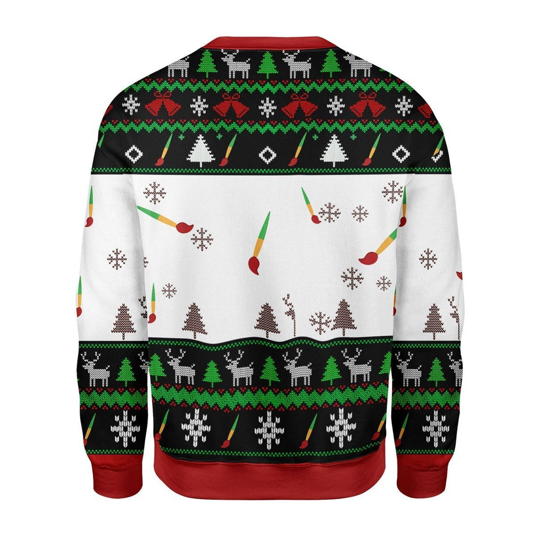 Gearhomies Christmas Unisex Sweater Frida Kahlo Christmas 3D Apparel