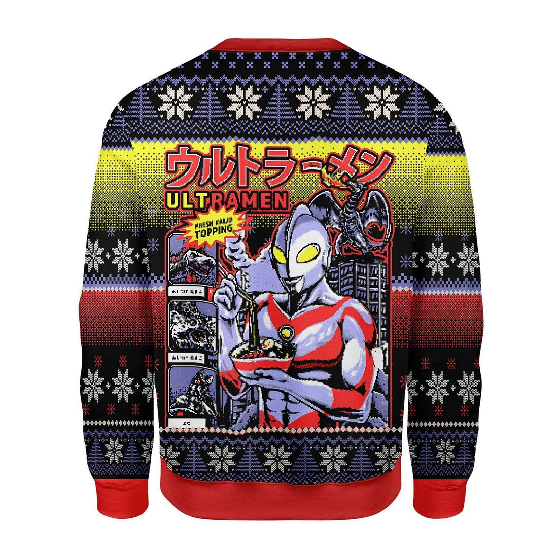 Gearhomies Christmas Unisex Sweater Ultramen 3D Apparel