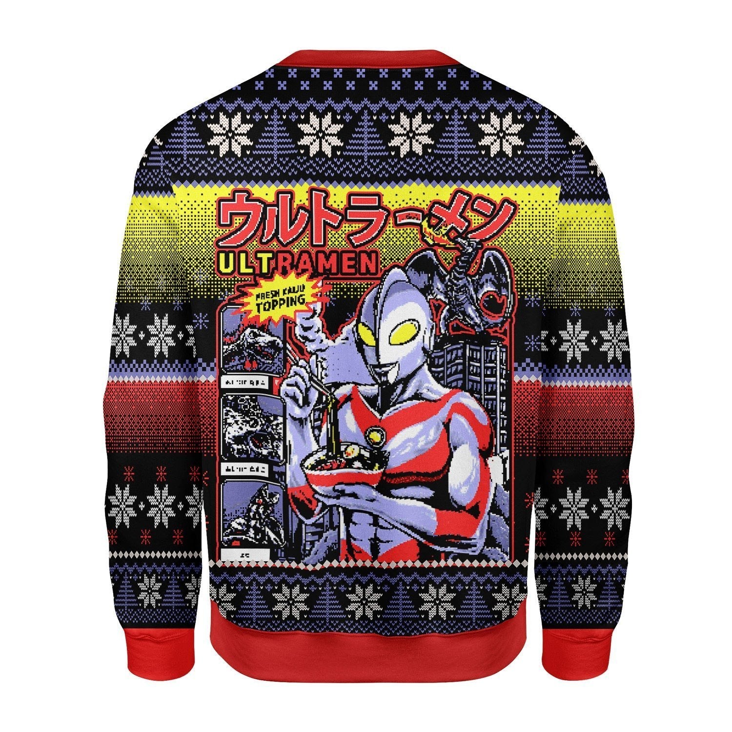 Gearhomies Christmas Unisex Sweater Ultramen 3D Apparel