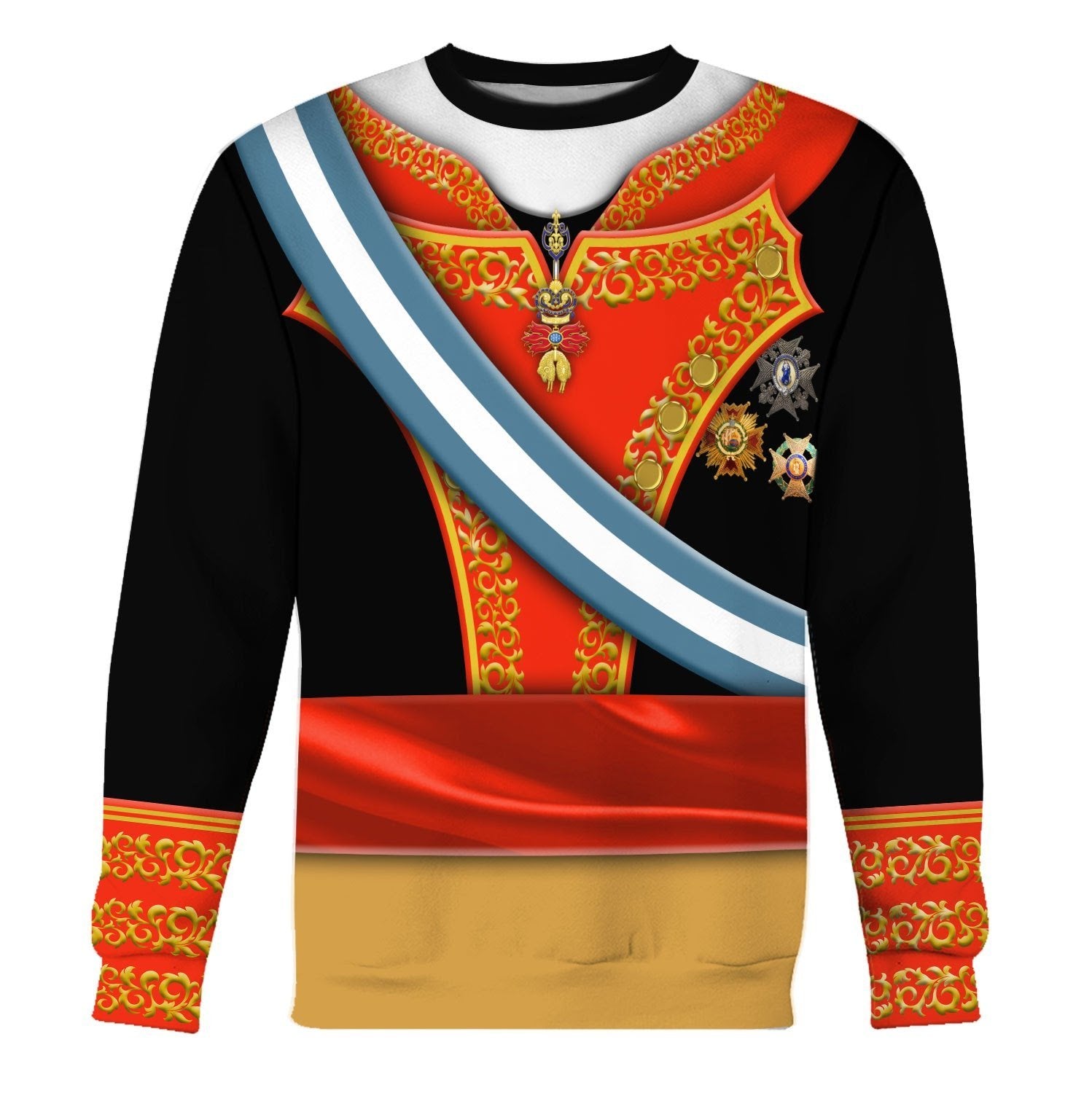 Ferdinand VII Of Spain Fleece Long Sleeves