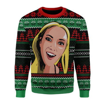 Customspig Christmas Sweater Scarlett Johansson Meme 3D Apparel