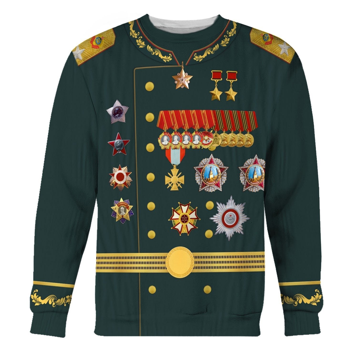 Aleksandr Vasilevsky Long Sleeves / S Qm1386