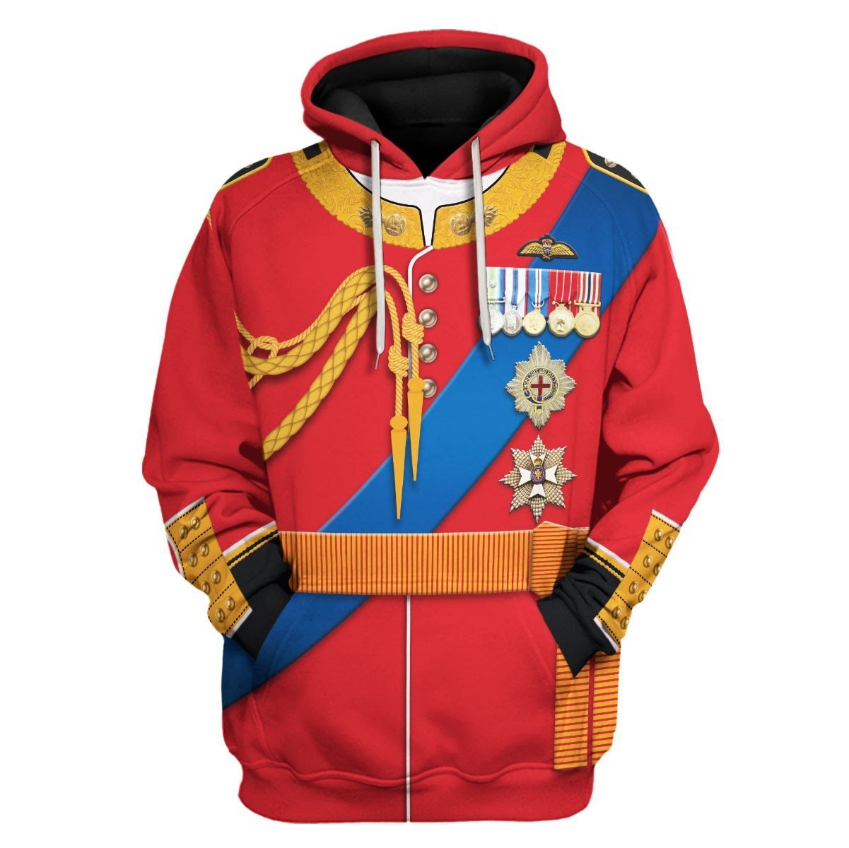 Prince Andrew Fleece Hoodie / S Vn481