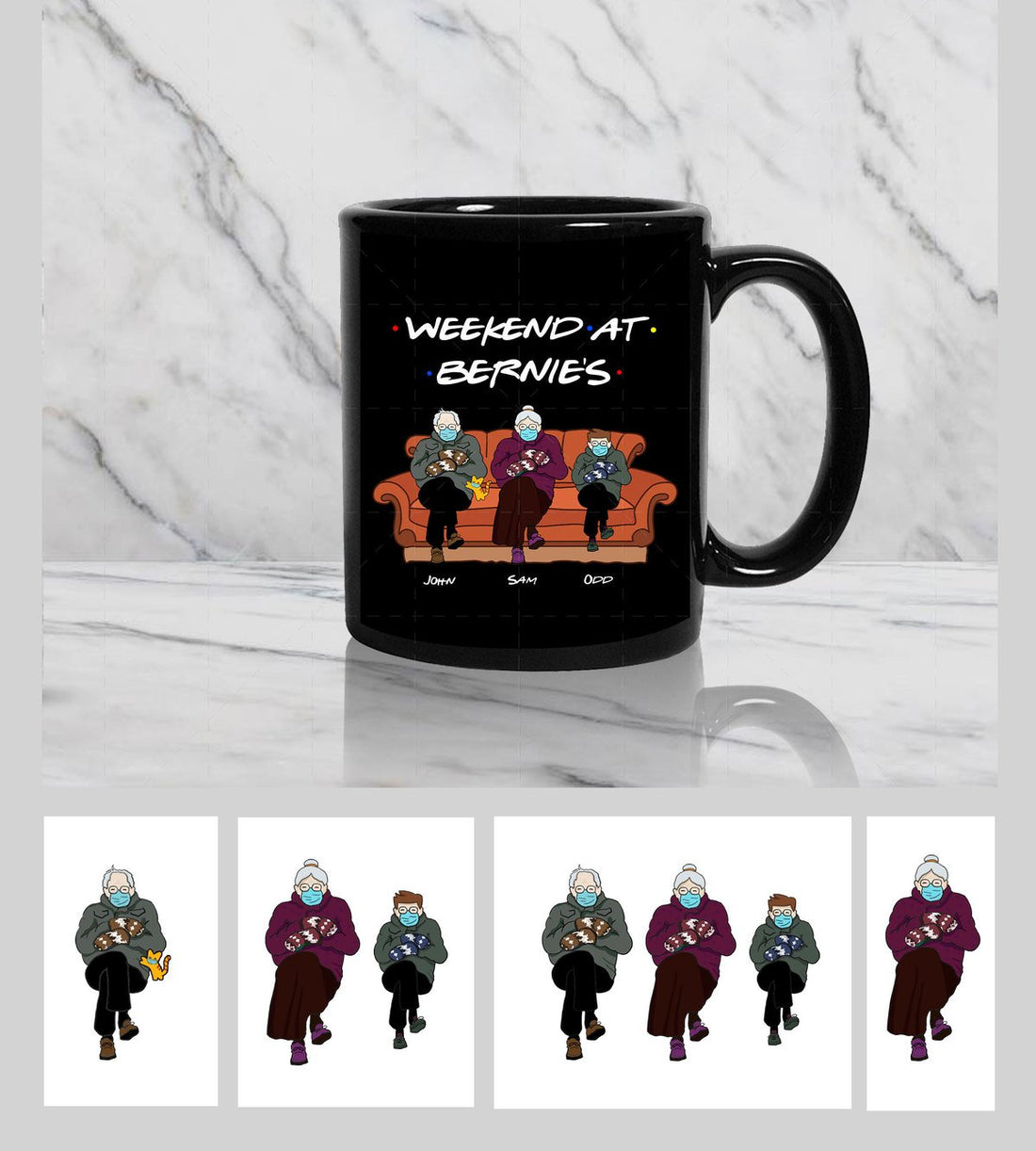 Customized Mug - Weekend at Bernies