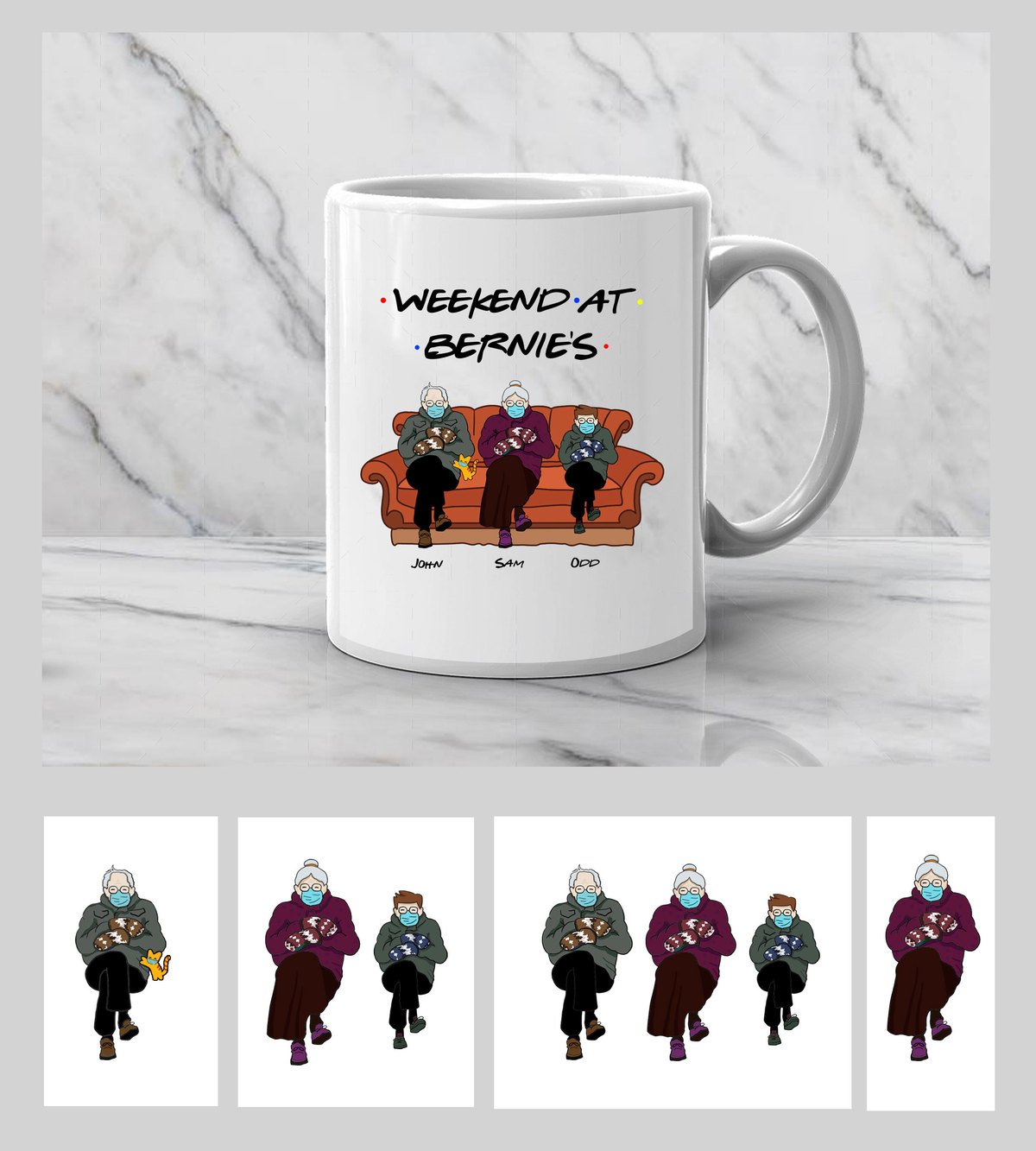 Customized Mug - Weekend at Bernies