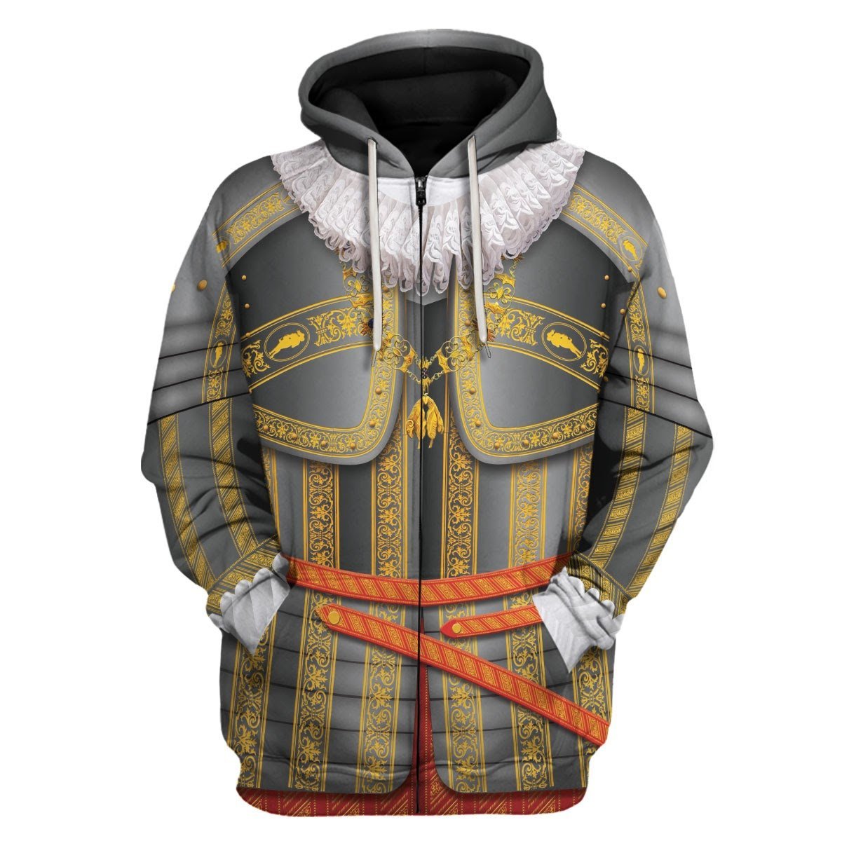 Ambrogio Spinola Zip Hoodie / S Vn094