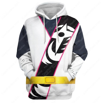 White Pr | Ninja Steel Hoodie / S Qm136