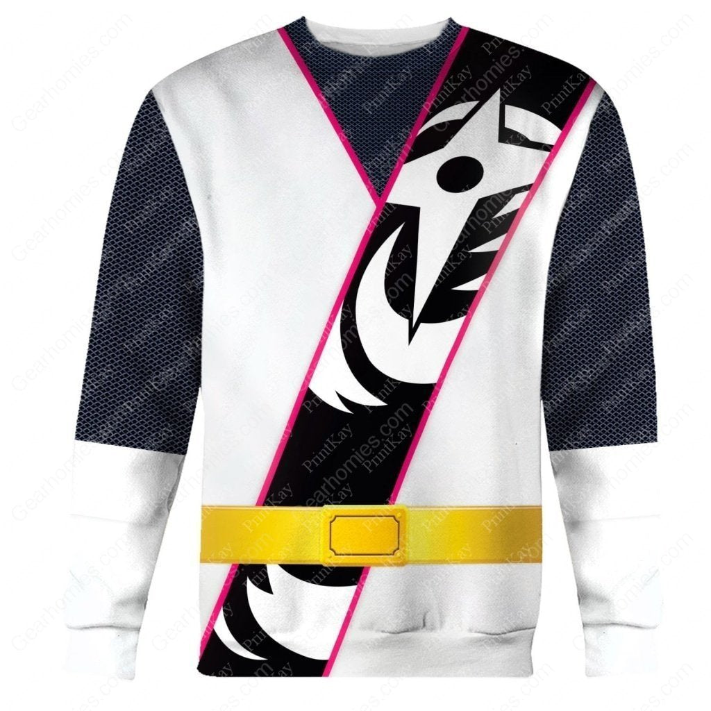 White Pr | Ninja Steel Hoodie / S Qm136