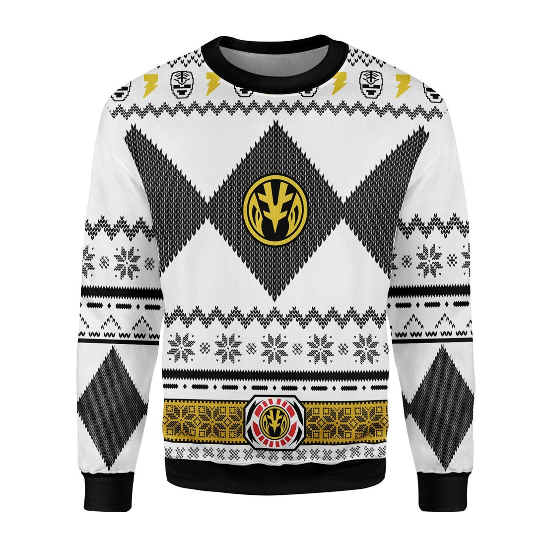 Gearhomies 3D Sweatshirt White MightyApparel