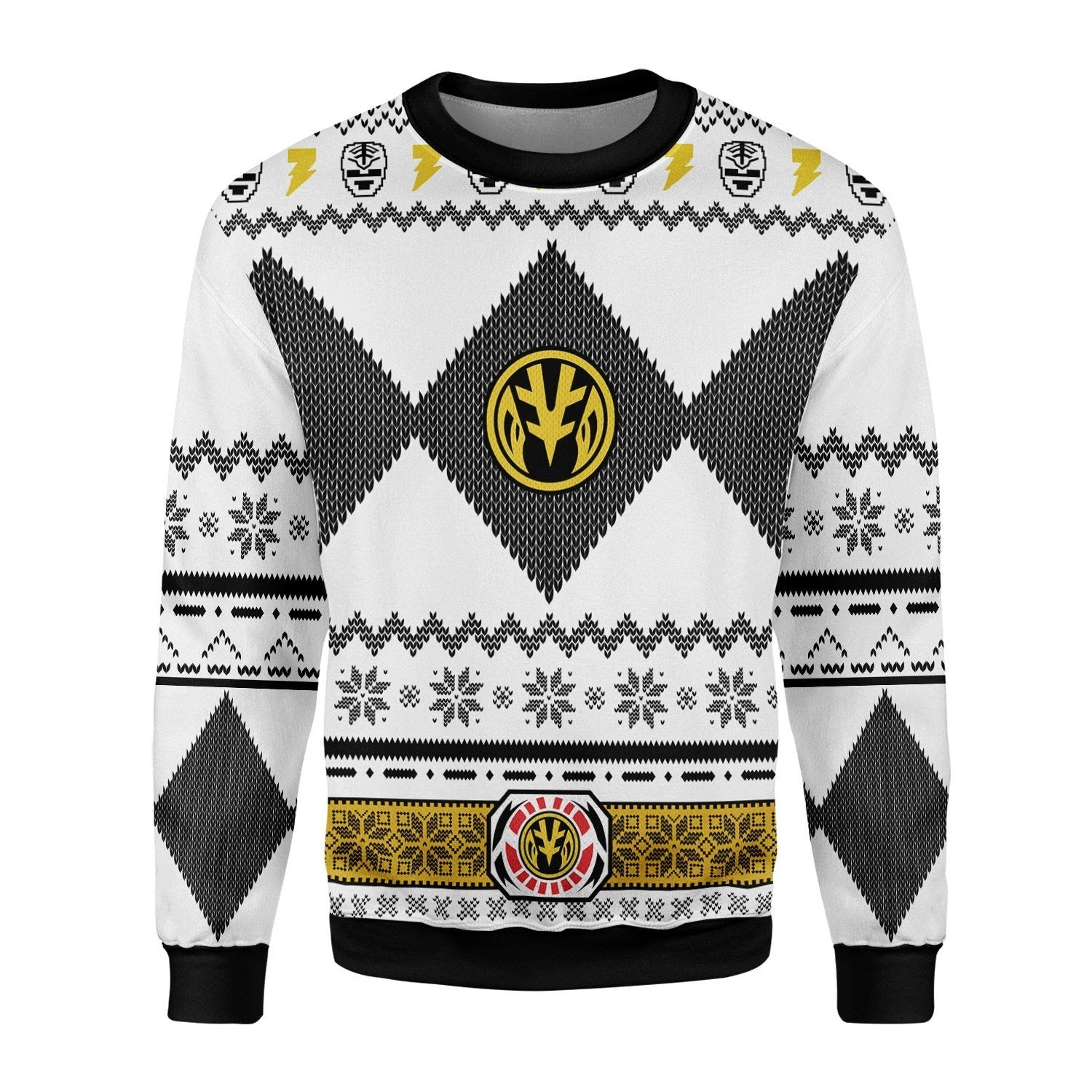 Gearhomies 3D Sweatshirt White MightyApparel