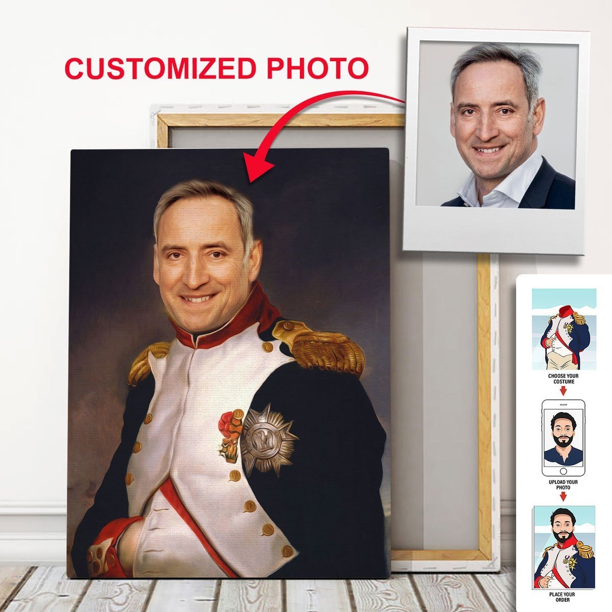 Personalized Canvas Napoleon