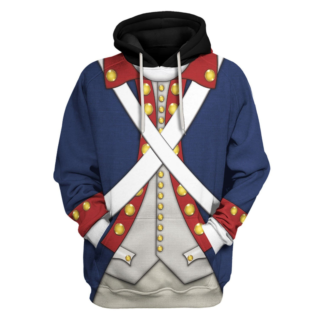 Patriots In American Revolution Vn239 Fleece Hoodie / S
