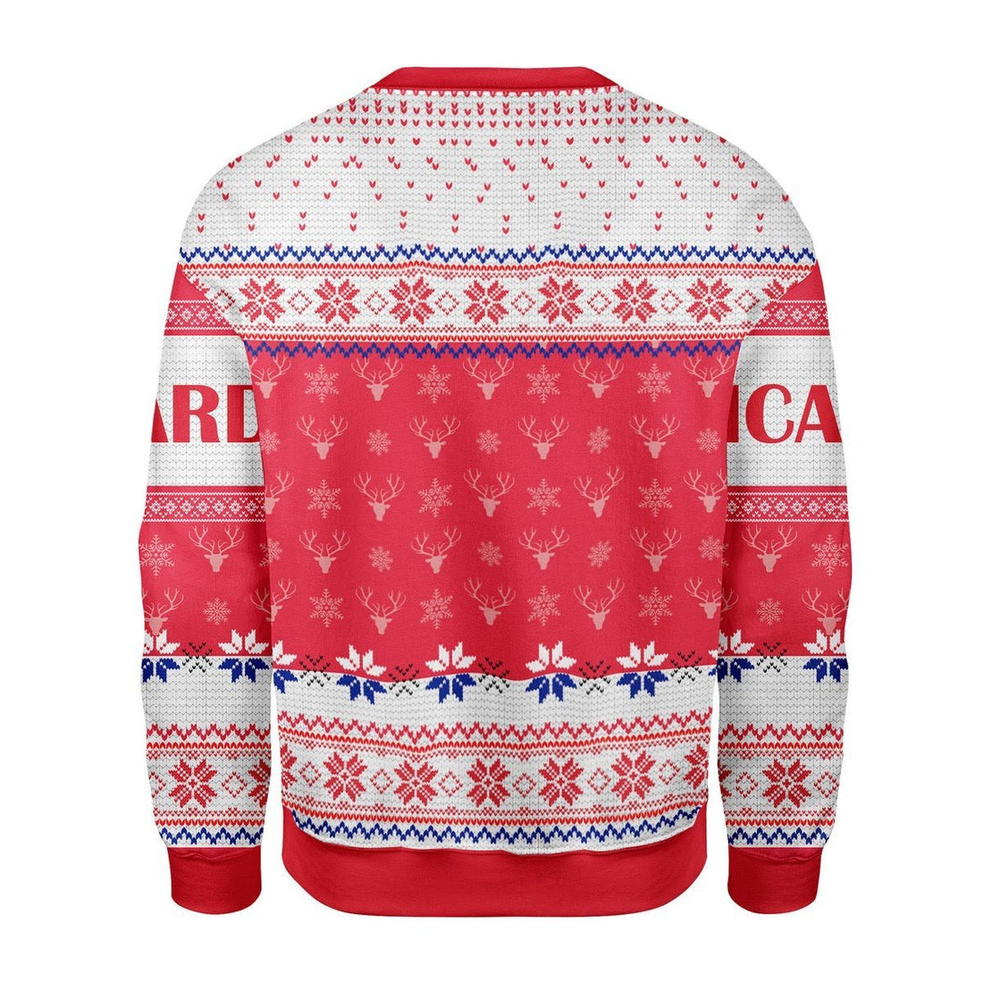 Gearhomies Christmas Unisex Sweater Ricardo Milos Meme Funny Workout 3D Apparel