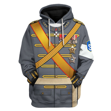 Carl Gustaf Emil Mannerheim Hoodie / S Vn482